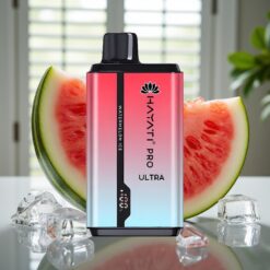 Hayati Pro Ultra 15000 Puffs Vandmelon Is – 15000+ Puffs, 850mAh, 2×12ml, 2%