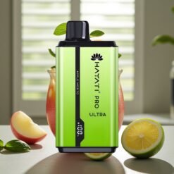 Hayati Pro Ultra 15000 Puffs Æble Mojito 2×12ml 2% 850mAh